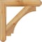 Ekena Millwork Imperial Craftsman Rough Sawn Bracket w/ Offset Brace, Western Red Cedar, 6"W x 28"D x 28"H BKT0604X28X28IMP04RWR - alternate 4